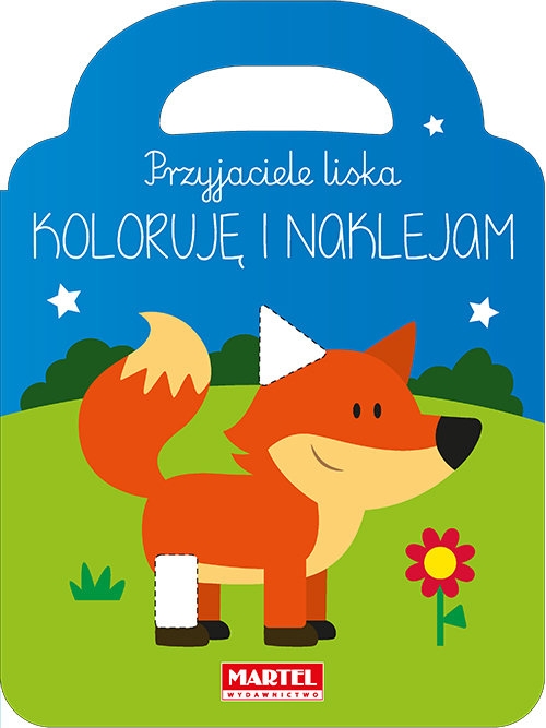 Przyjaciele liska - koloruję i naklejam