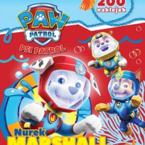 Psi Patrol 200 naklejek część 2. Nurek Marshall/Nurek Rocky