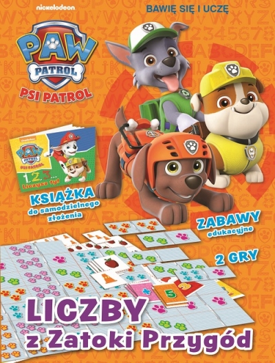 Psi Patrol. Bawię się i uczę. Liczby z zatoki Przygód