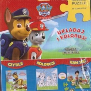 Psi Patrol. Drużyna marzeń (Książka + puzzle)