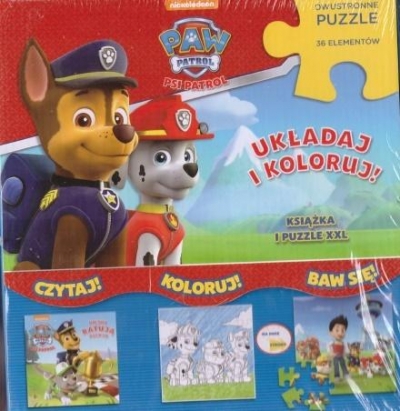 Psi Patrol. Drużyna marzeń (Książka + puzzle)