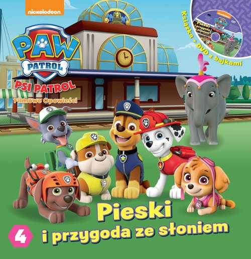 Psi Patrol. Filmowe Opowieści cz. 4. Pieski i przygoda ze słoniem.