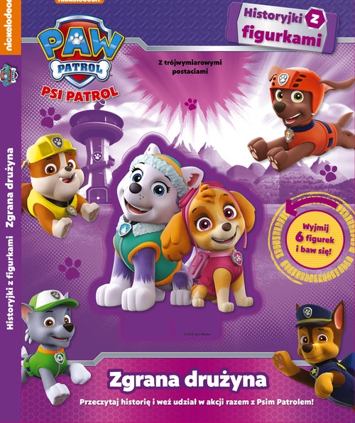 Psi Patrol Historyjki z figurkami Zgrana drużyna