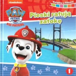 Psi Patrol Książka z filmem Pieski ratują zatokę