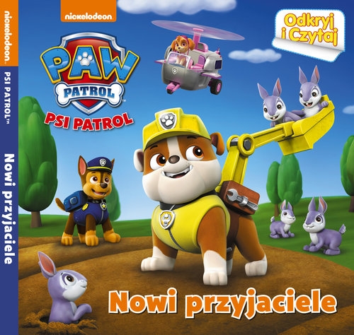 Psi Patrol Odkryj i Czytaj nr 2 Nowi przyjaciele