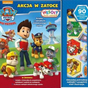 Psi Patrol Wesoły świat naklejek Akcja w zatoce