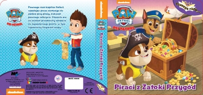 Psi Patrol.Piraci z zatoki Przygód . KARTONÓWKA