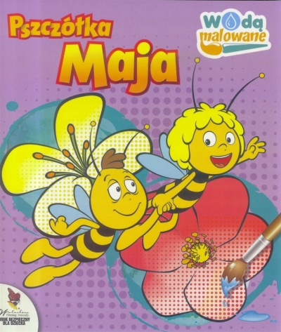 Pszczółka Maja. Wodą malowane