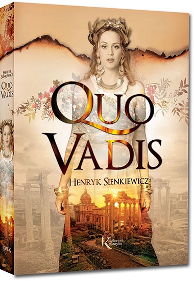 Quo vadis. kolorowe ilustracje, szlachetny papier, duża czcionka