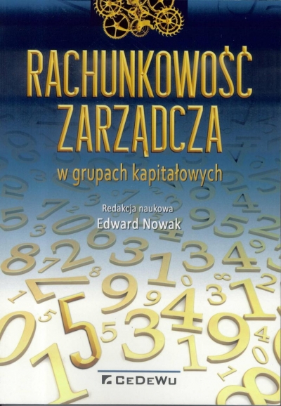 Rachunkowość zarządcza w grupach kapitałowych