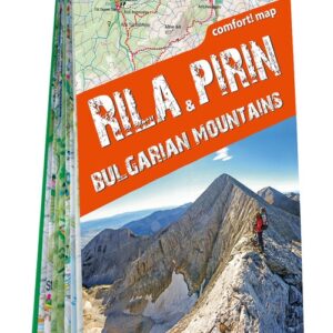 Riła i Piryn. Góry Bułgarii laminowana mapa trekkingowa TQ