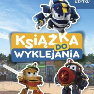 Robot Trains Książka do wyklejania