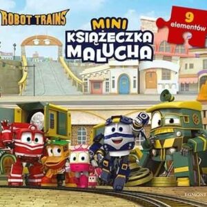 Robot Trains Mini książeczka malucha. puzzle 9 elementów