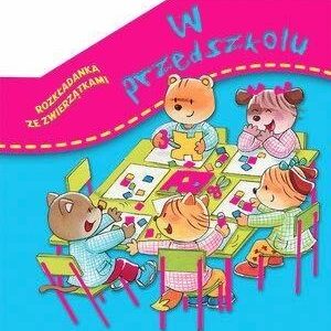 Rozkładanka ze zwierzątkami. W przedszkolu