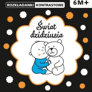 Rozkładanki kontrastowe Świat dzidziusia 6M+