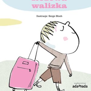 Różowa walizka