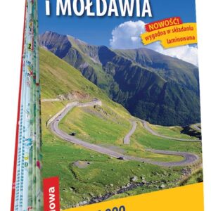 Rumunia i Mołdawia laminowana mapa samochodowa 1:800 000