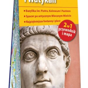 Rzym i Watykan laminowany map&guide 2w1: przewodnik i mapa