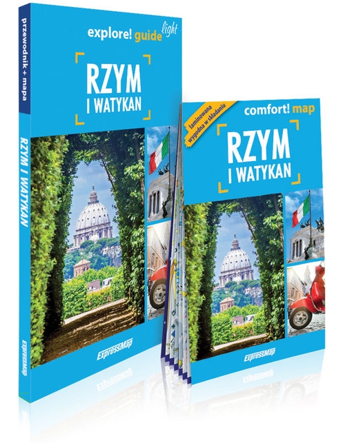 Rzym i Watykan light: przewodnik + mapa