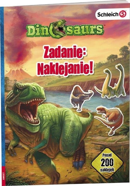 SCHLEICH Dinosaurs Zadanie Naklejanie. LASS-201
