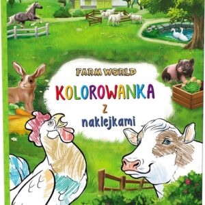 Schleich Farm World Kolorowanka z naklejkami. NA-8301