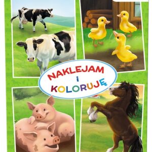 SCHLEICH Farm World Naklejam i koloruję. NAK-8301