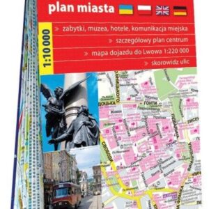 See you! in... Lwów 1:10 000 plan miasta w.2019