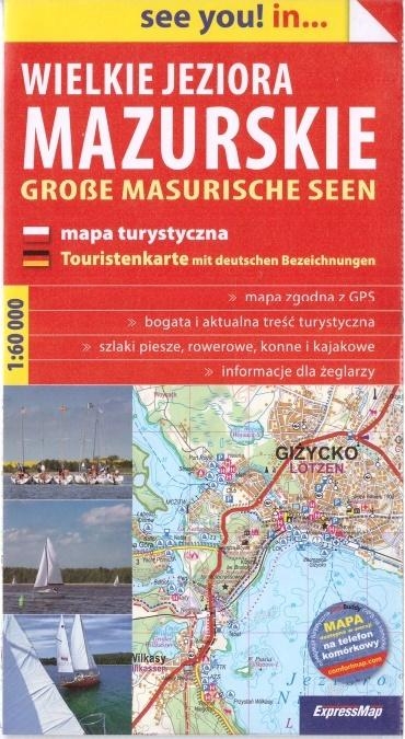 See you! in... Wielkie Jeziora Mazurskie 1:60 000