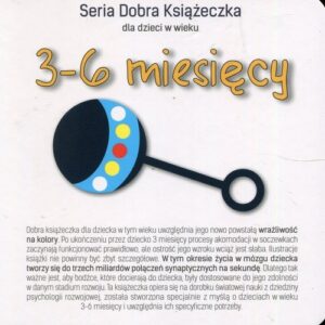 Seria Dobra Książeczka dla dzieci w wieku 3-6 miesięcy