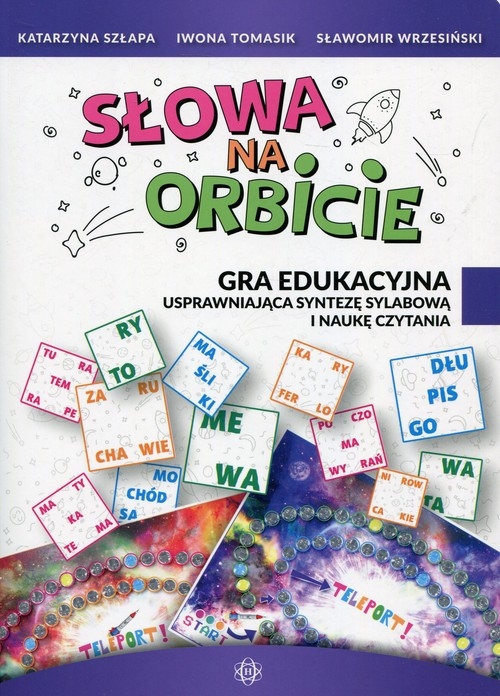 Słowa na orbicie Gra edukacyjna. usprawniajca syntezę sylabową i naukę czytania