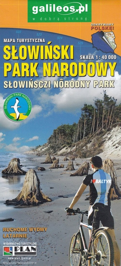 Słowiński Park Narodowy 1:40 000