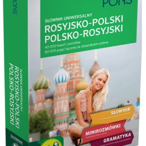 Słownik uniwersalny rosyjsko-polski/polsko-rosyjski  40 000 haseł i zwrotów