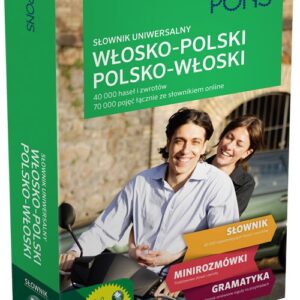 Słownik uniwersalny włosko-polski/polsko-włoski 40 000 haseł i zwrotów