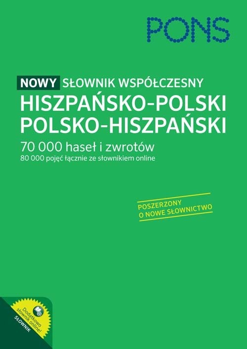 Słownik współczesny hiszpańsko-polski polsko-hiszpański