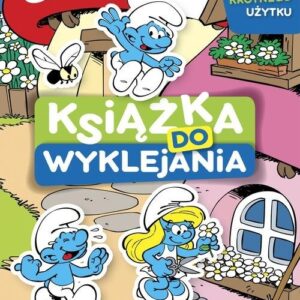Smerfy Książka do wyklejania