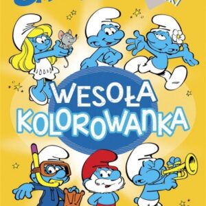 Smerfy. Wesoła kolorowanka z naklejkami