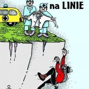 Śmiech na linie