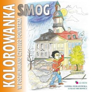 Smog W poszukiwaniu czystego powietrza kolorowanka