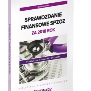 Sprawozdanie finansowe SPZOZ za 2018 rok