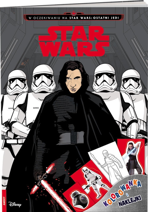 Star Wars Kolorowanka i naklejki. DPN-32