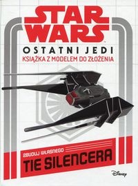 Star Wars Ostatni Jedi Książka z modelem do złożenia. Zbuduj własnego Tie Silencera