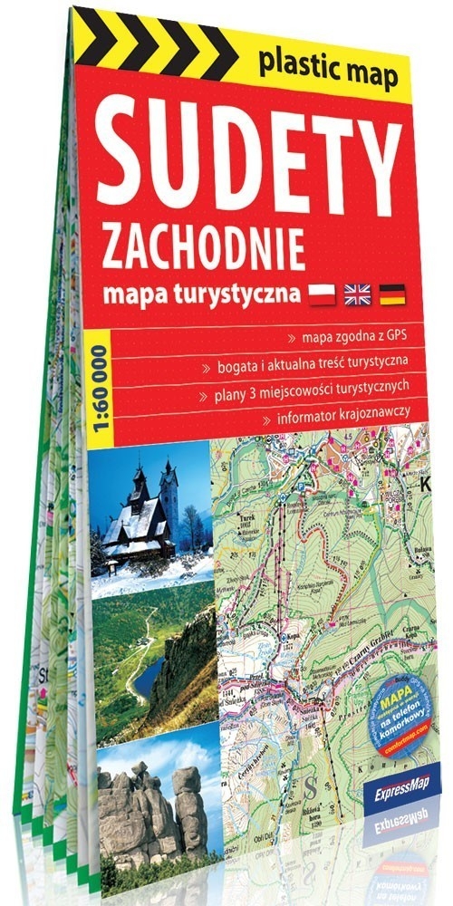Sudety Zachodnie mapa foliow tur 1:60000 2018