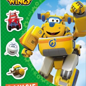 Super Wings Bawię się naklejkami