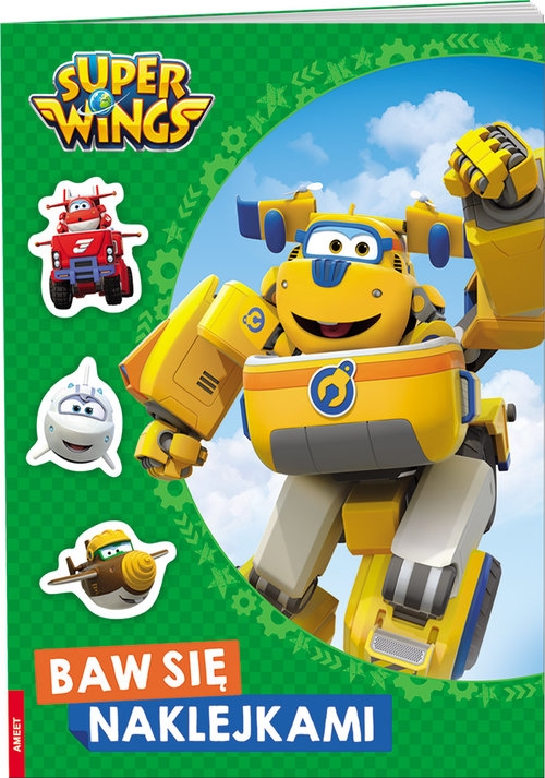 Super Wings Bawię się naklejkami