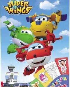 Super Wings. Kolorowanka i naklejki