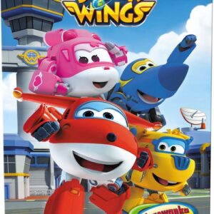 Super Wings Kolorowanka z naklejkami. NA-302