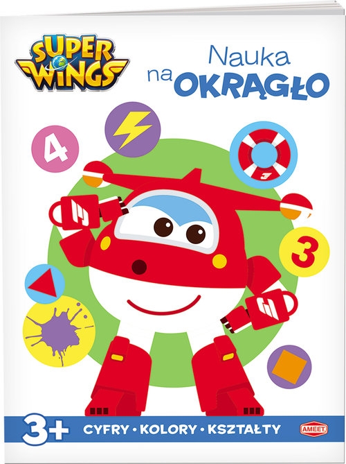 Super Wings Nauka na okrągło. UDO-301