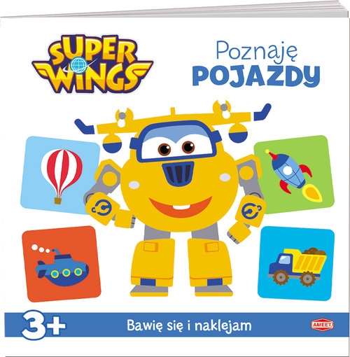 Super Wings Poznaję pojazdy. UDM-3101