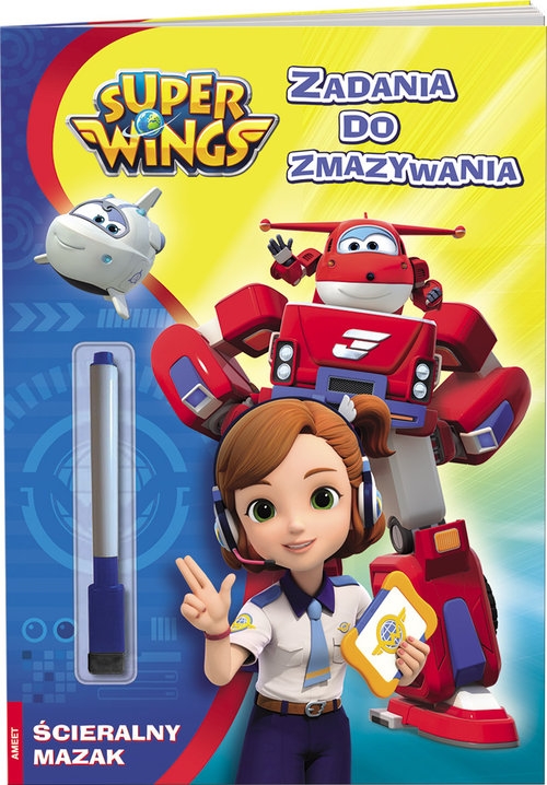 Super Wings Zadania do zmazywania. PTC-301