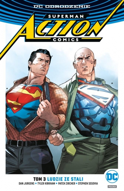 Superman Action Comics Tom 3 Ludzie ze stali